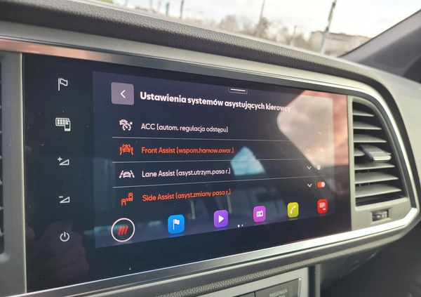 Seat Ateca cena 142900 przebieg: 33000, rok produkcji 2022 z Nieszawa małe 326